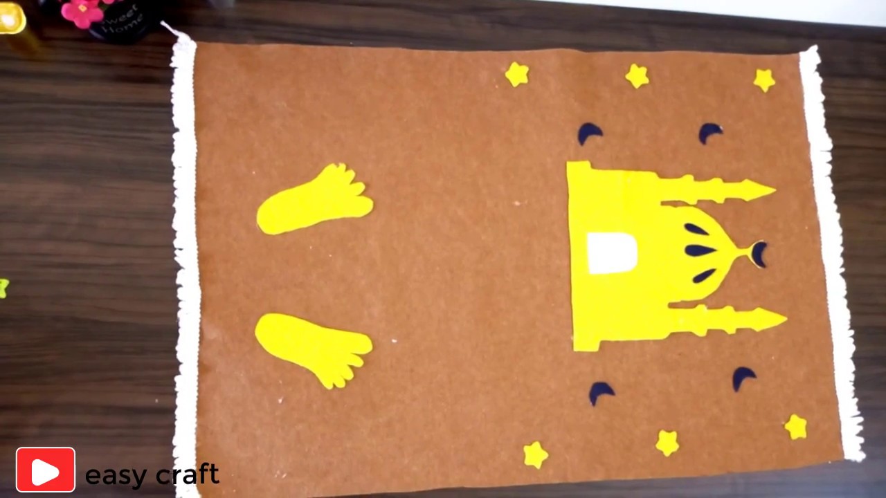 عمل مصليه للاطفال باكثر من شكل لتحفيزهم على الصلاه