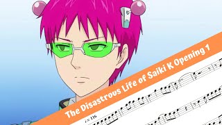 The Disastrous Life of Saiki Kusuo Opening 1 (Flute)