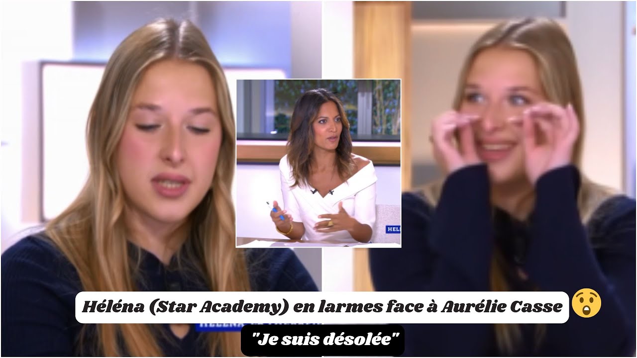 Héléna (Star Academy) en larmes face à Aurélie Casse : ses crises d'angoisse  bouleversent la Toile - YouTube