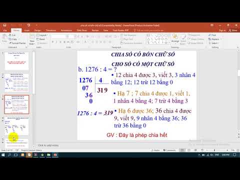 Bài giảng Toán lớp 3: Phép chia trang 117