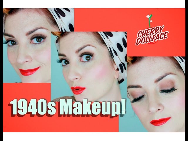 1940s Classic Hollywood Vintage Makeup