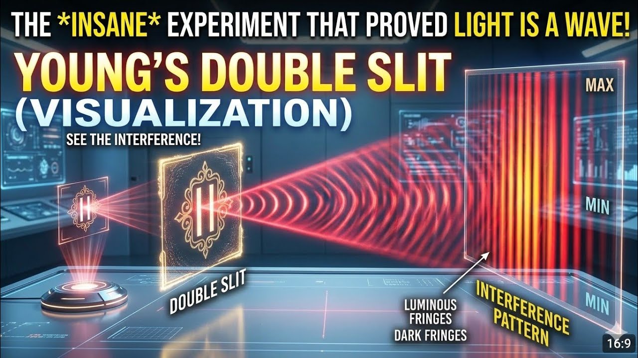 YDSE || Double slit experiment Visualization || Phymen - YouTube