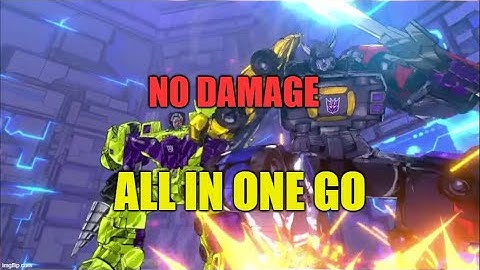 Transformers: Devastation | Constructicons + Devastator & Menasor | NO DAMAGE | Prime Difficulty