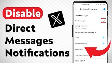 How to Disable Direct Messages Notifications on X (Twitter) (Updated)
