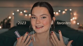 ASMR my 2023 favorites | beauty & lifestyle