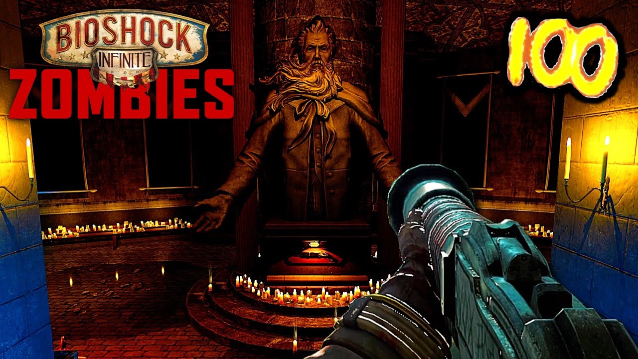 THIS CUSTOM BIOSHOCK INFINITE ZOMBIES MAP BLEW ME AWAY (Black Ops 3 ...