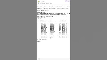 SQL queries part 3 || How to display the records of a column from employee table? || #sql #queries