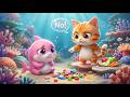 Baby Shark Eats Too Much Candy 🍭😱Oops! | Nursery Rhymes for Kids, Healthy Habits Song & Fun Learning