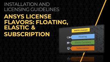 Types of Ansys Licensing (Floating, Elastic & Subscription) — Lesson 2
