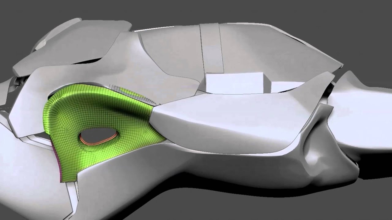 Cronus movie spaceship design  by Darko Markovic darmar ZBRUSH TIMELAPSE