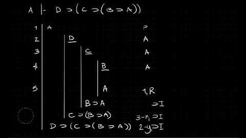 Formal Logic 4 - Proof continued