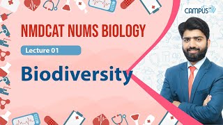 NMDCAT NUMS Biology LIVE Lecture 1,Biodiversity