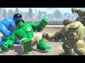 Hulk Transformation Vs Abomination Vs Hulk Blue LEGO Marvel Super Heroes 