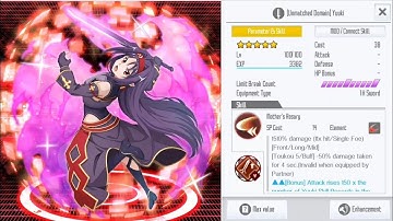 SAOIF Skill Test [Unmatched Domain] Yuuki