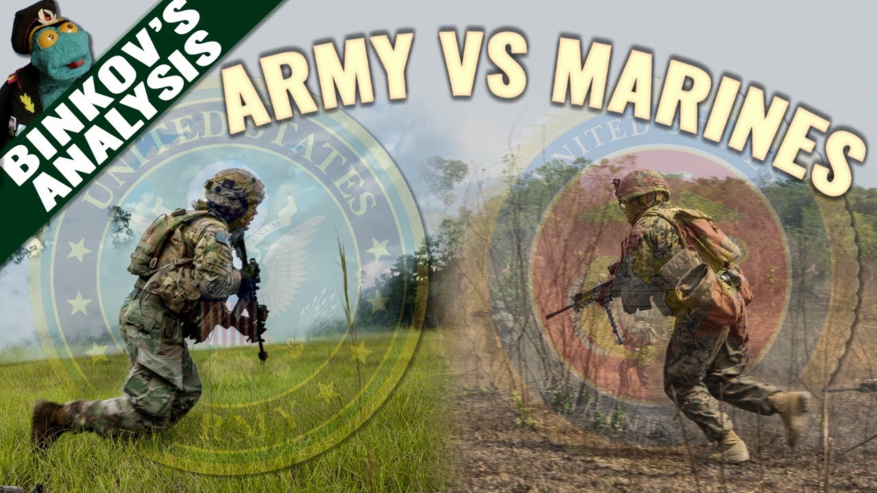 US Marines vs US Army platoon Who’d win that fight? YouTube