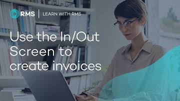 Use the In/Out Movements Screen in RMS to generate and send batch invoices