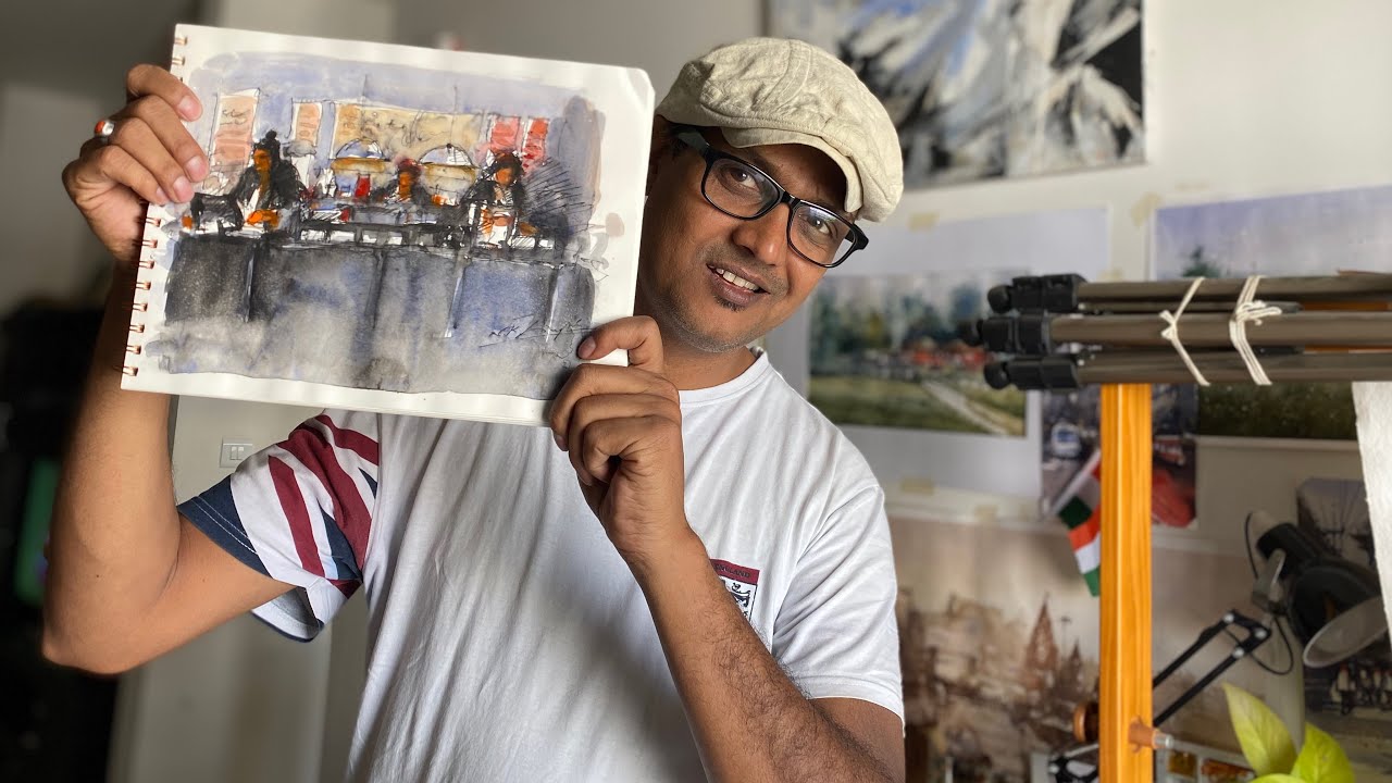 Акварельный набросок — почему стоит это сделать!