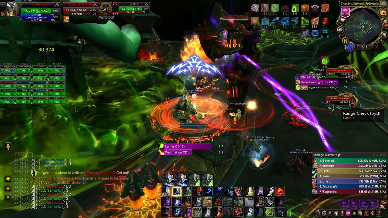 Garoth Map Kin'garoth - YouTube