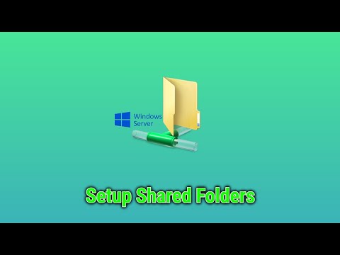 Setup Shared folders on Windows Server | Sysadmin Series