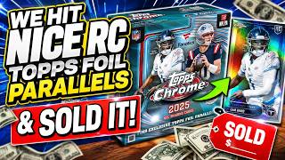 Opened The FANATICS EXCLUSIVE 2025 Topps Chrome Mega Box... Was It Worth It?! 🏈🏈