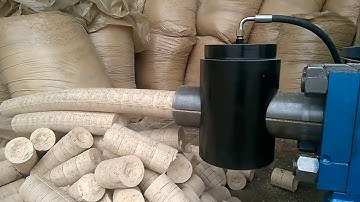 máy ép củi mùn cưa 2 đầu .500kg/h. LH 0907793293 a khánh