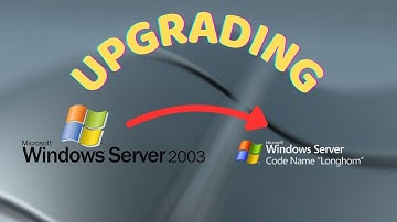 Installing Windows Server 2003 and upgrading it to Windows Longhorn Server build 5384