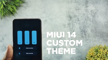 Miui 14 Custom Theme For Redmi,Poco & Xiaomi Device | New System UI,Lockscreen