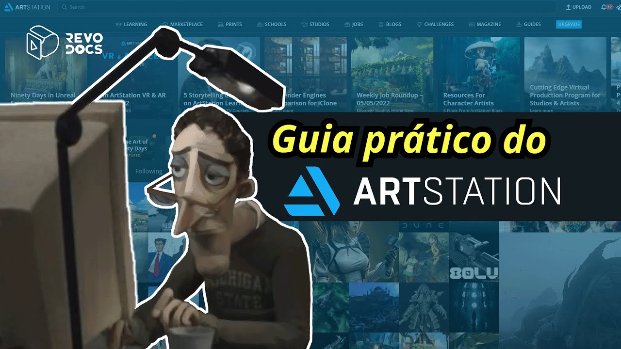 Como usar o Artstation - YouTube