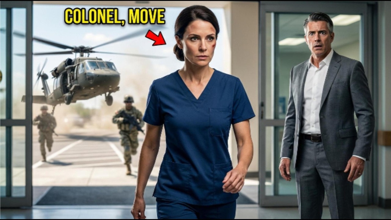 He Humiliated the “Rookie Nurse”—Then a Black Hawk Landed: “COLONEL, MOVE!”