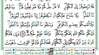 سورة الممتحنة القسم الثاني مكرر ياسين الجزائري برواية ورش عن نافع