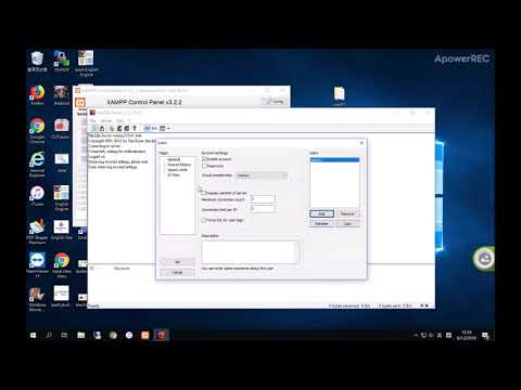 Set up a FTP Server using XAMPP