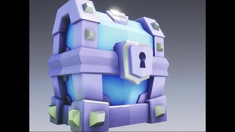 3D Animation - Clash Royale Chest
