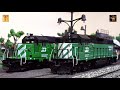 Burlington Northern in H0 scale
