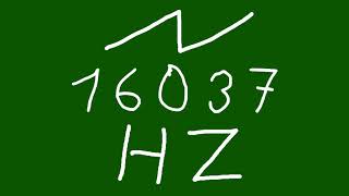 16037 hz saw