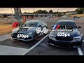 Bmw M5 competition 625ps Vs Audi Rs7 ABT 670ps  303+Km/h