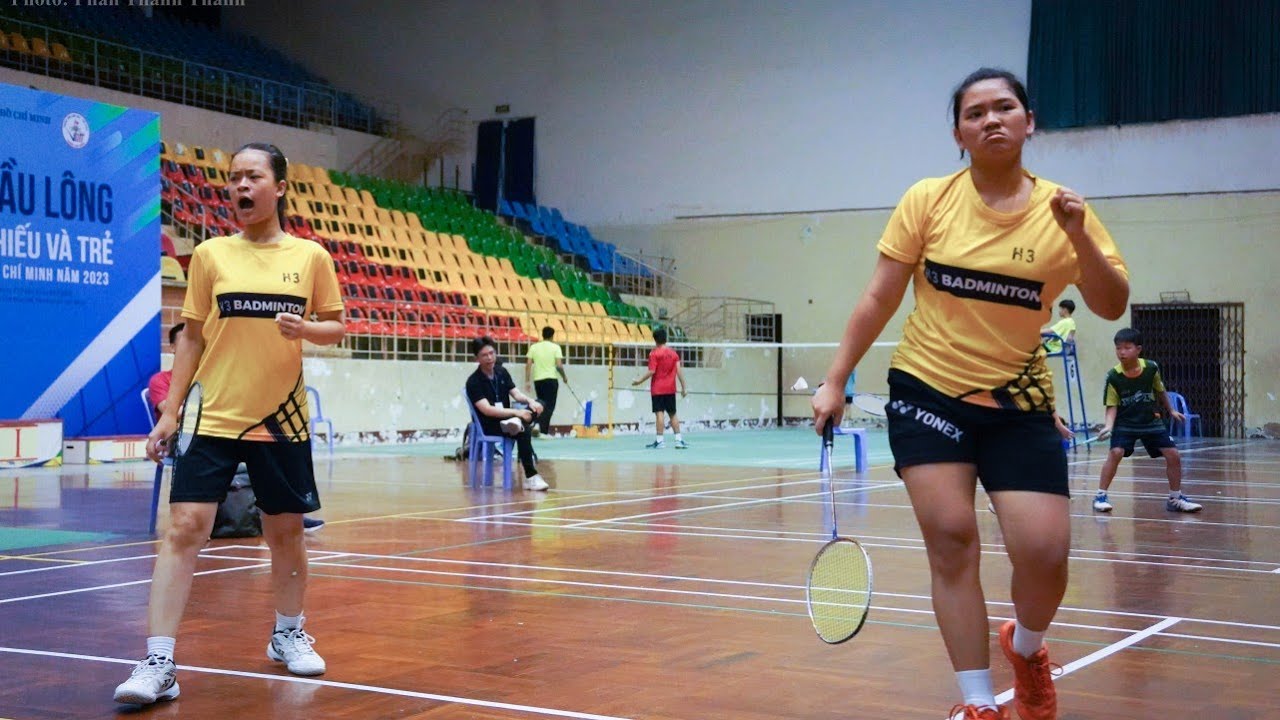 GIẢI NĂNG KHIẾU TRẺ TPHCM 2023 - ĐÔI NỮ U19 - BK - AN / LINH (Q3) vs ...