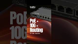 MikroTik RB5009: 10G Routing and PoE Power in One Router