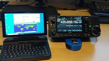 GDP MicroPC with PSTRotator for doppler control of IC-705