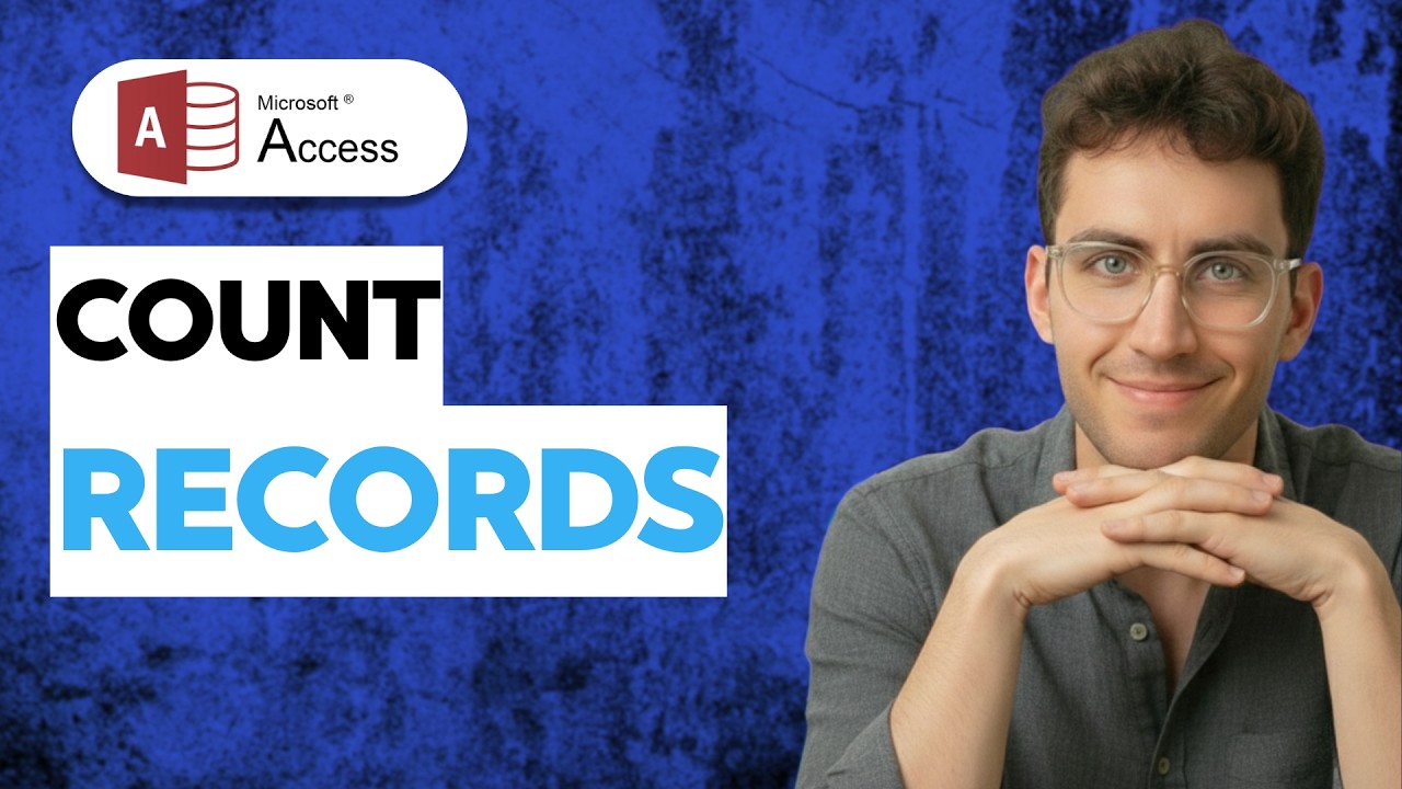 How to Count Records in Microsoft Access Query [2026 Full Guide] - YouTube