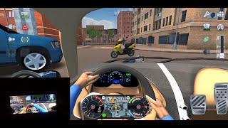 Bugatti Chiron Sports Mode Driving in Taxi sim 2020 || Can't control the car in the game screenshot 4