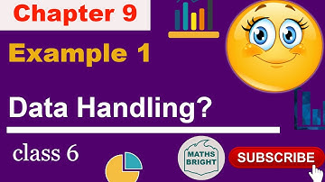 Class 6 Chapter 9 | Solved Example 1 | Data Handling | NCERT Maths | MATHS BRIGHT