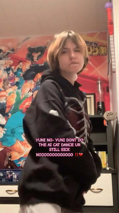 ignore the end chat 😔‼️ #fyp #yuckiyuni #silly #ihavekidsinmybasement #aicatdance #goober