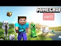 Making my full first house in minecraft survival part2 (survival seriea)