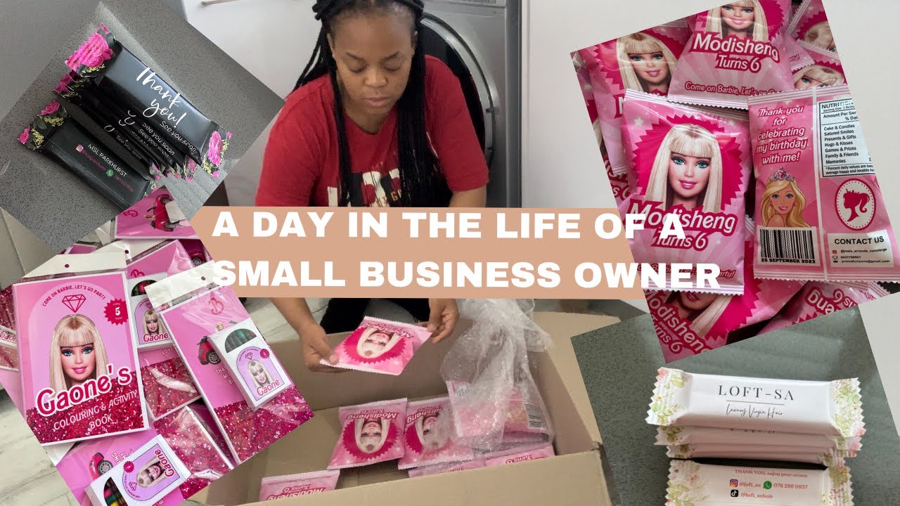 A Day in the life of a small business owner | Pack orders with me ...