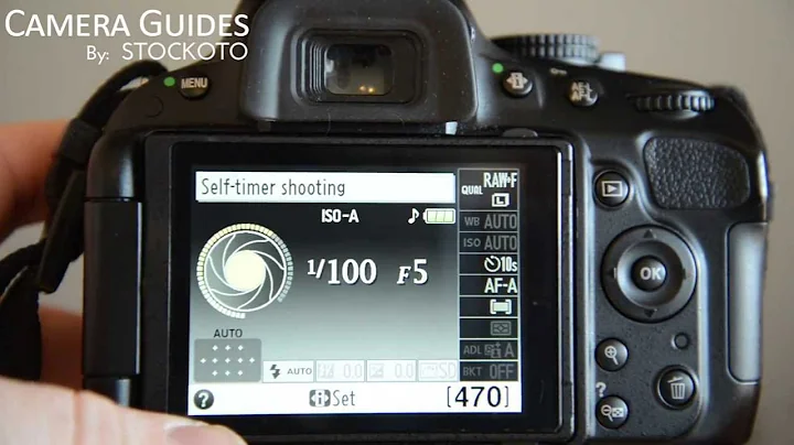 How to set / change Release Mode on a Nikon D5100 , D5200, D5300