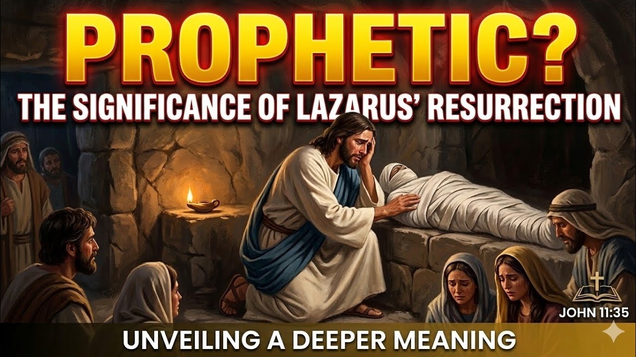 Exploring the Typology of Jesus raising Lazarus from the dead.
