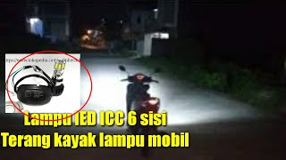 Review & pasang lampu LED ayoto di honda beat