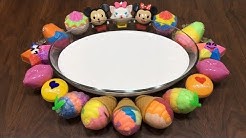 MIXING MAKEUP AND FLOAM CLAY INTO FLUFFY SLIME!!! RELAXING SATISFYING SLIME