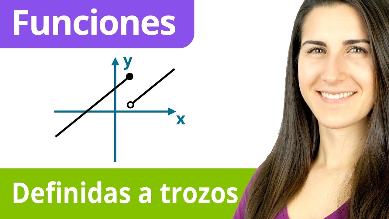 FUNCIONES Definidas a TROZOS 📈 Representación GRÁFICA YouTube