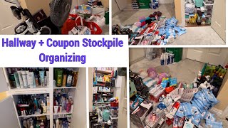 Hallway / Couponing Stockpile Organize and Declutter | Apr 24 2024